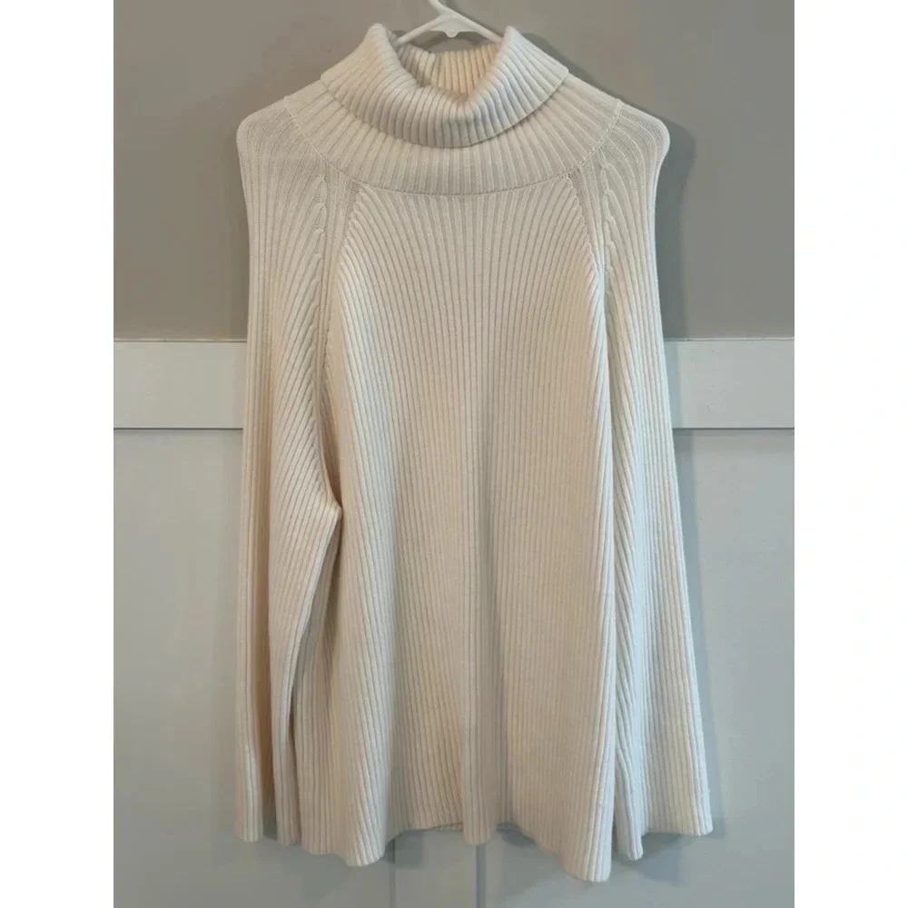 Women's Zesica White Sweater S - Picture 4 of 9